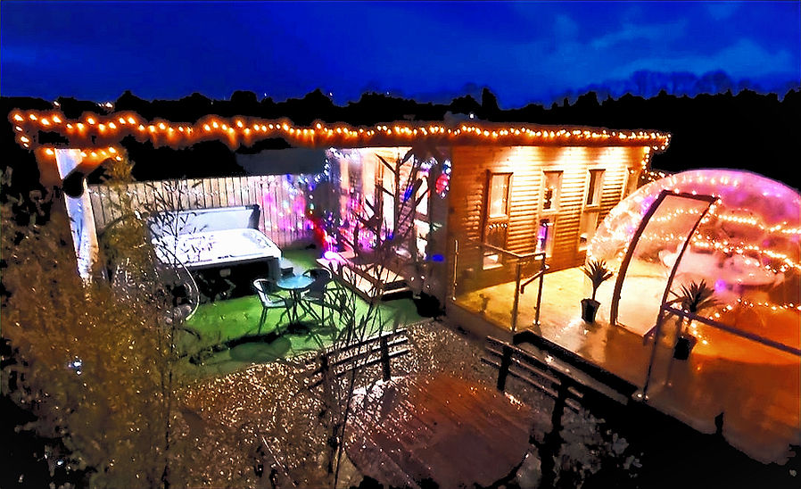 Rustic Log Cabin Hot Tub Retreat Northern Ireland