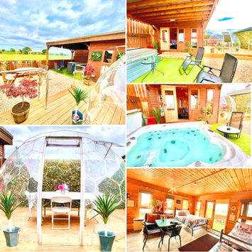 Rustic Log Cabin Hot Tub Retreat Northern Ireland