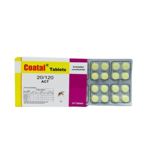 [Graymed Pharmacy, Old UNTH Rd, Enugu]  Coatal 20/120mg  x 24