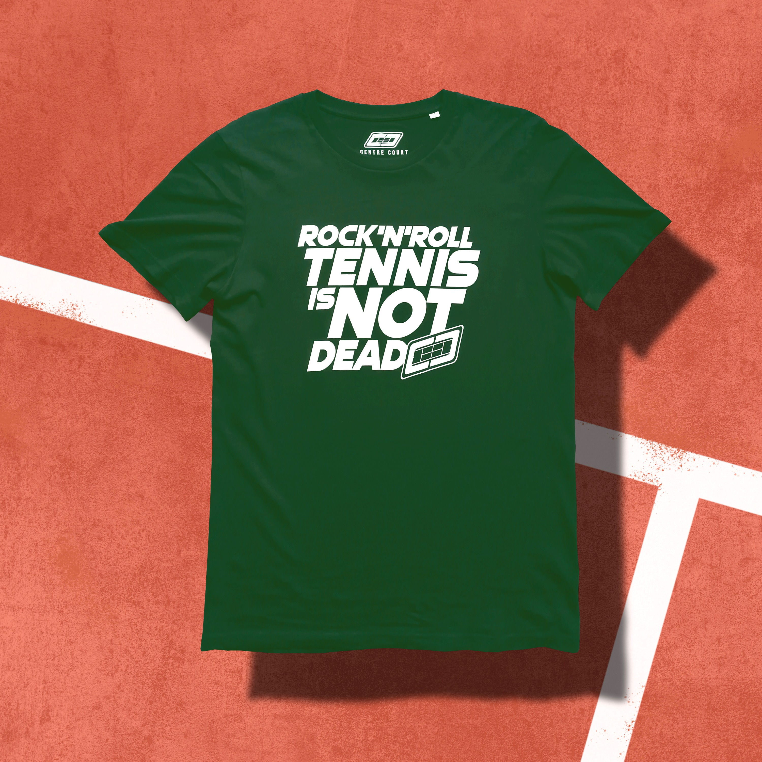 Unisex Forest Green RT CENTRE COURT T-SHIRT