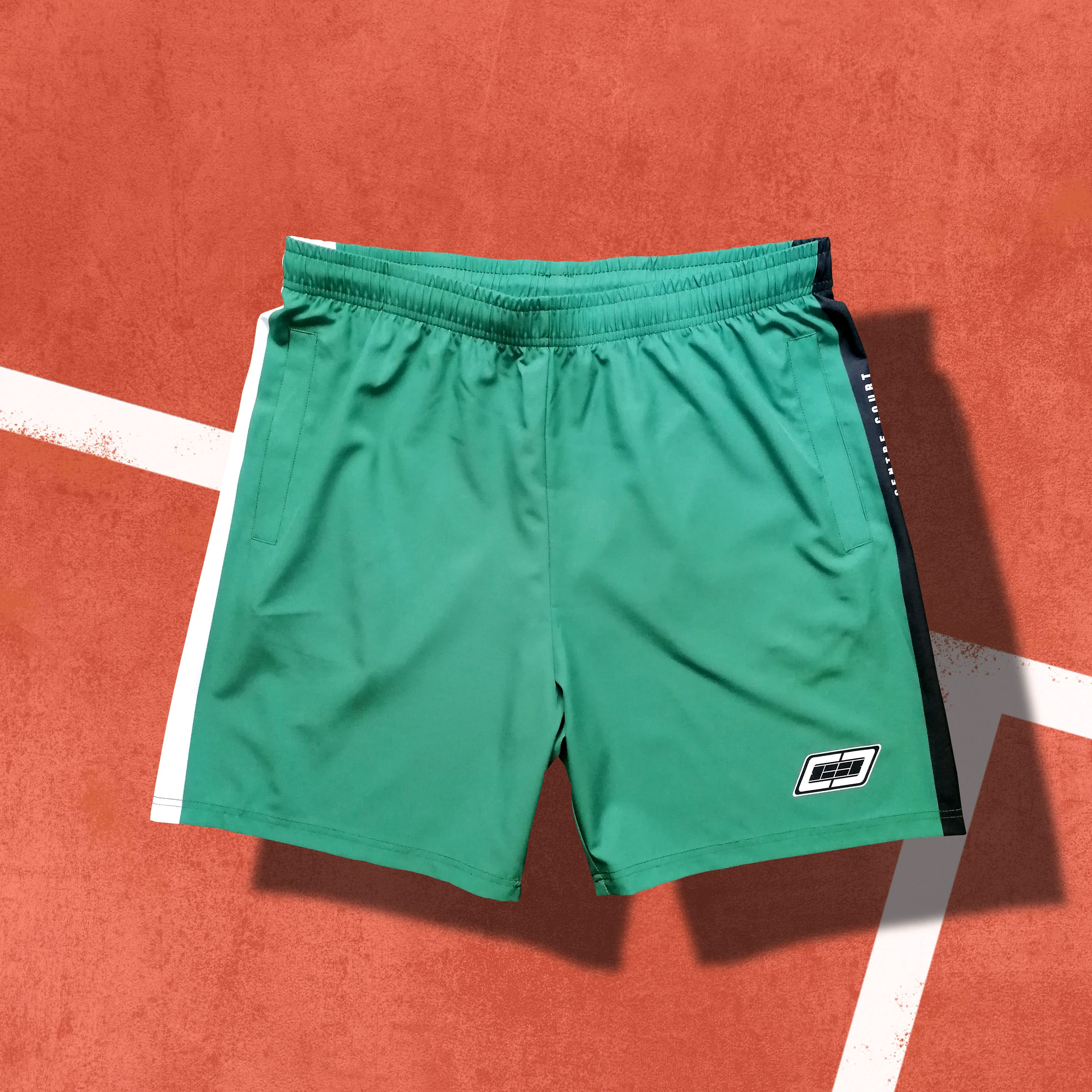 OVERDRIVE TECHNICAL SHORT Forest/White/Black