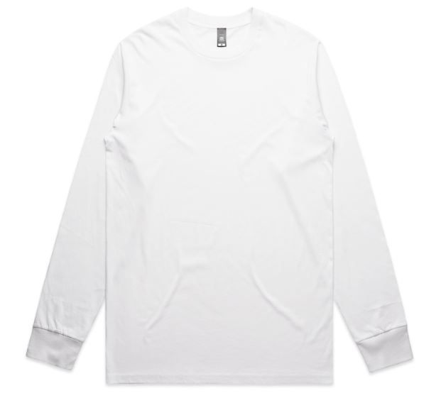थंबनेल: Mens Long Sleeve Tee - College Logo
