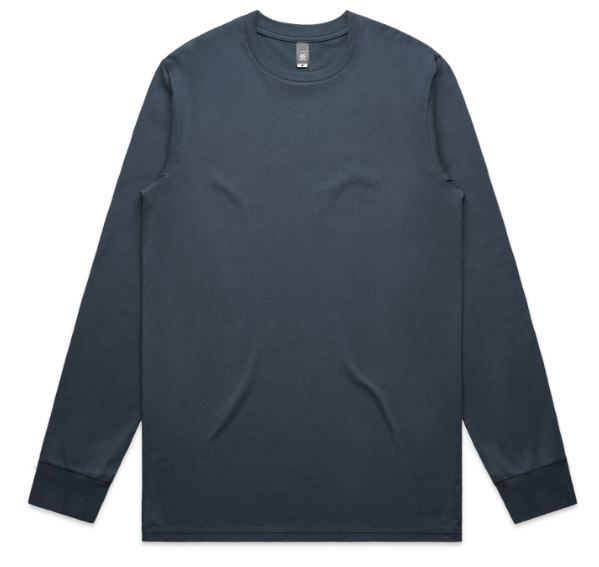 थंबनेल: Mens Long Sleeve Tee - College Logo
