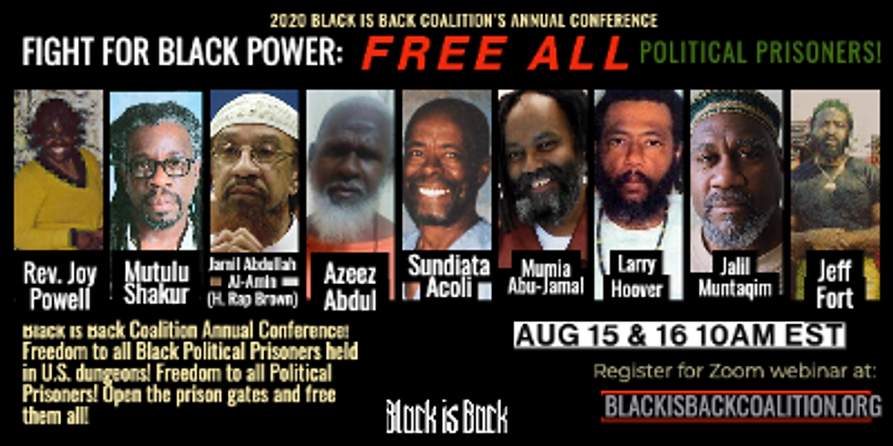 Free All Political Prisoners! BIBC Annual Conference 2020