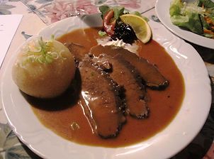 ドイツのごはん ビーフシチュー