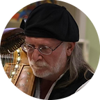 D L turner on harp A crop.png