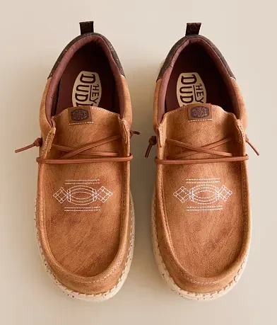 Men's Hey Dude Wally Funk Western Casual Shoe | HC Clothing