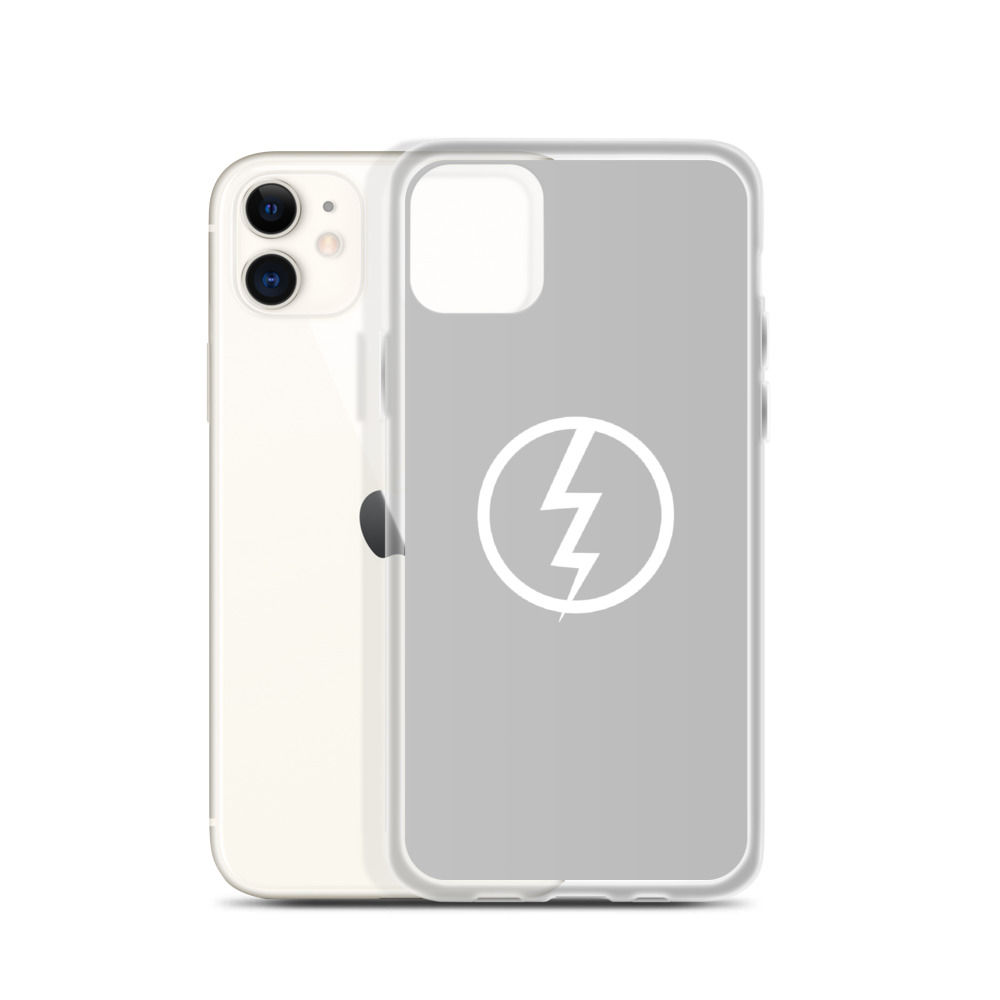 Invincible Lighting Grey iPhone Case