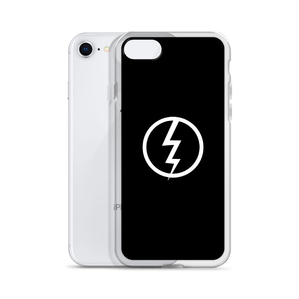 Thumbnail: Invincible Lightning Black iPhone Case
