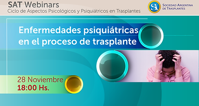 Enfernedades Psiquiátricas en el Proceso de Trasplante