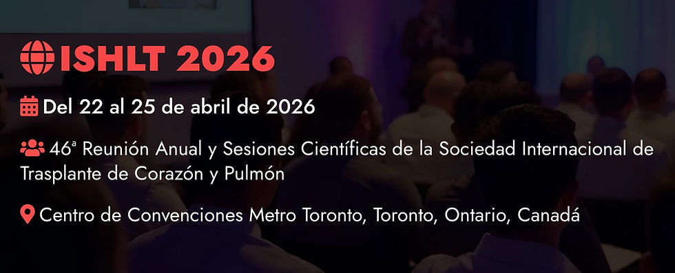 46° reunión Anual y Sesiones Científicas de la Sociedad Internacional de Trasplante de Corazon y Pulmon