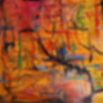 Dipinto a olio di Elizabeth Vincent artista di Firenze