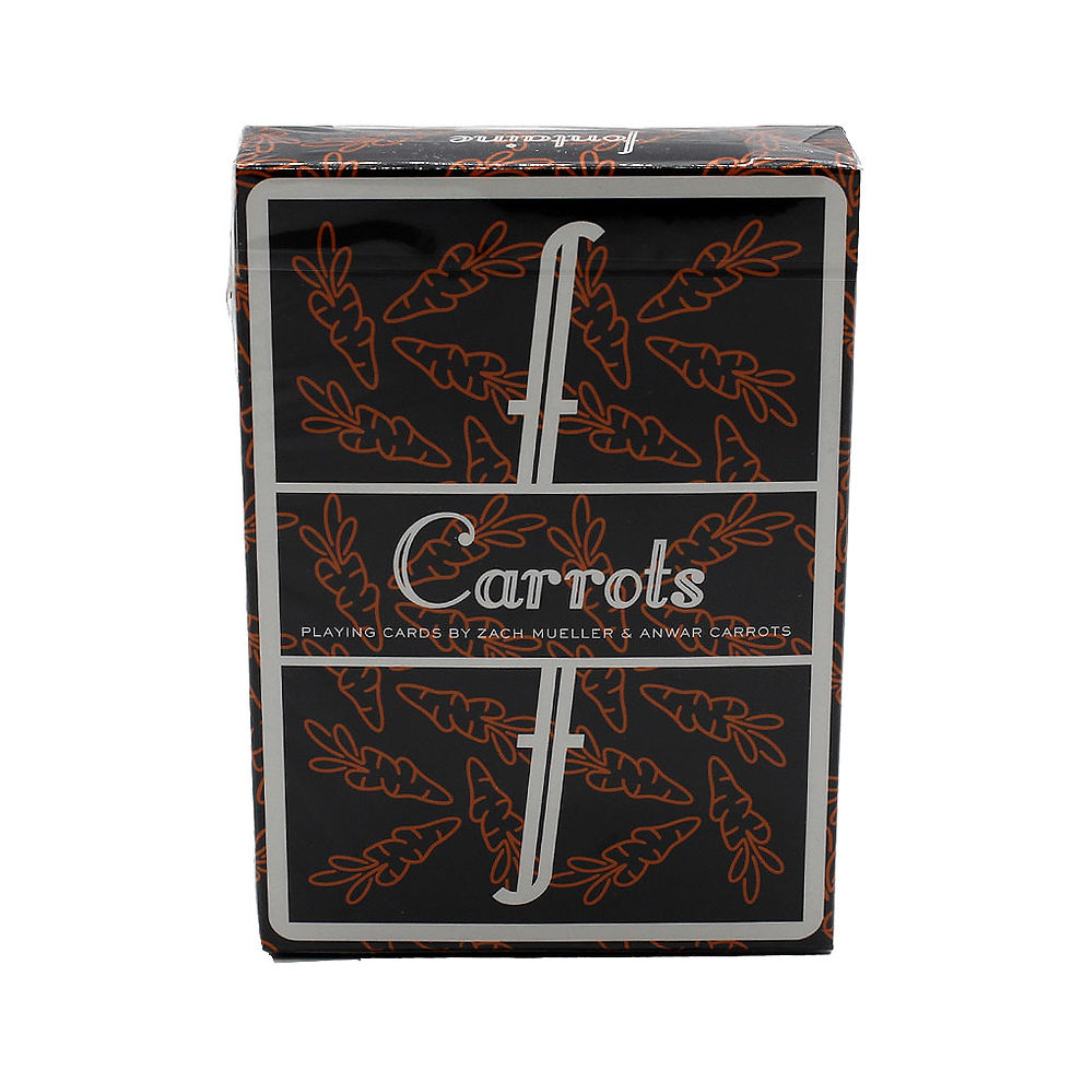 Mazzo di carte Carrots Fontaine