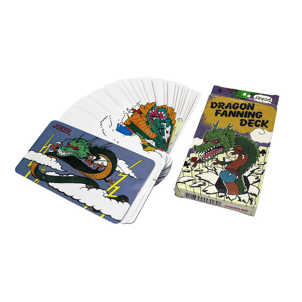 Miniatura: Mazzo di carte da gioco Dragon Fanning