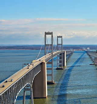 Bay Bridge looking east.