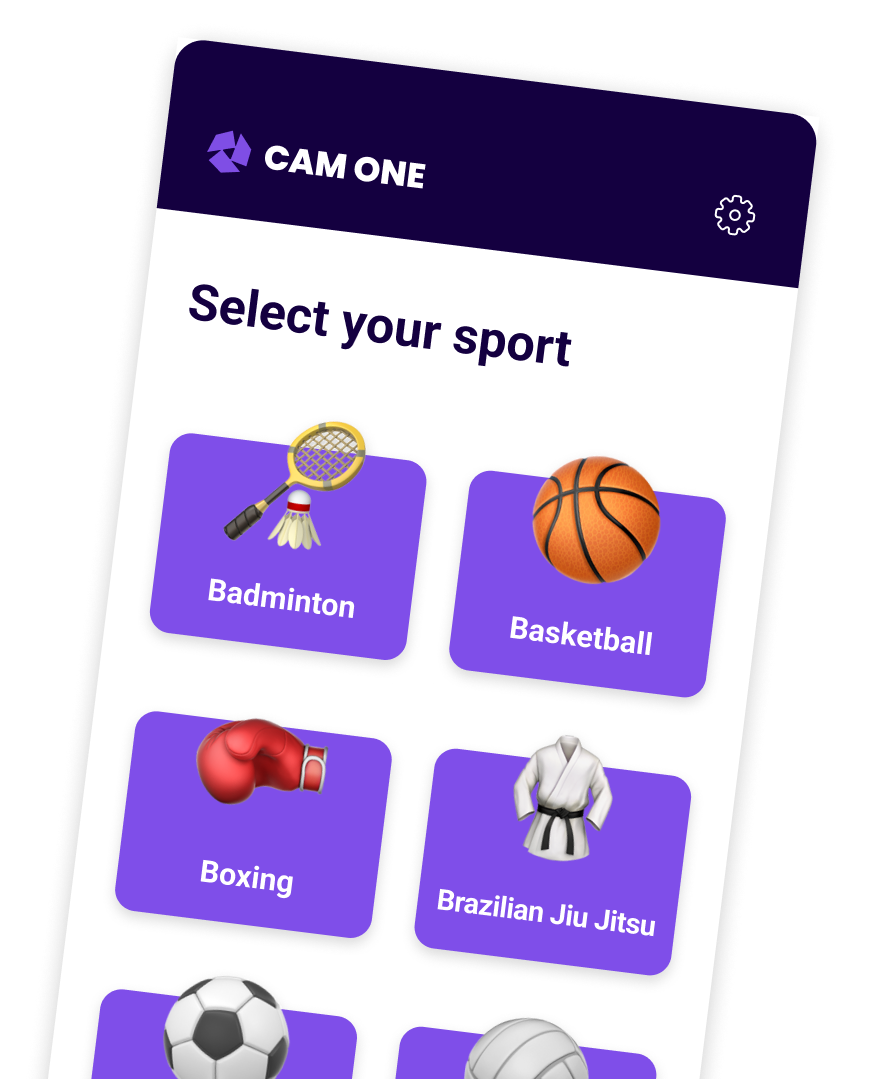 Cam One the easiest way to live stream sport