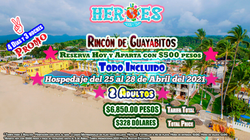 Promo para 2 en Guayabitos