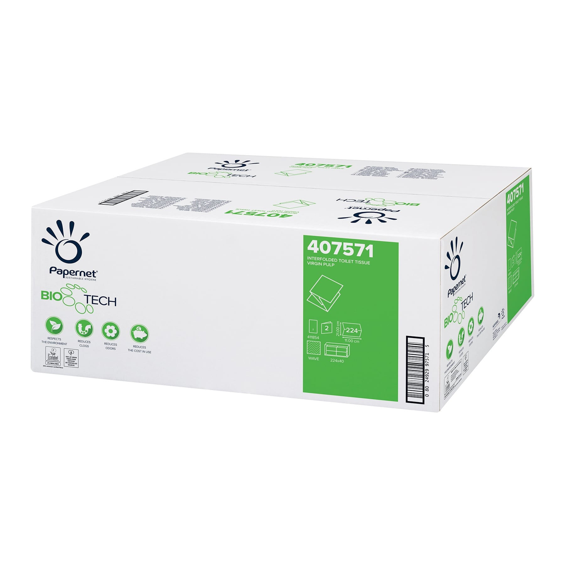 PH PLIÉ ÉCOLABEL BIO TECH - le colis de 40 paquets