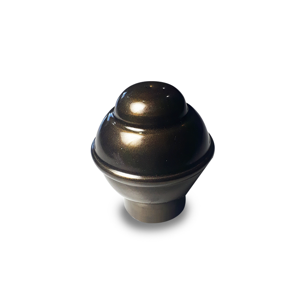 Ponteira Bola com base 19mm Ouro Velho