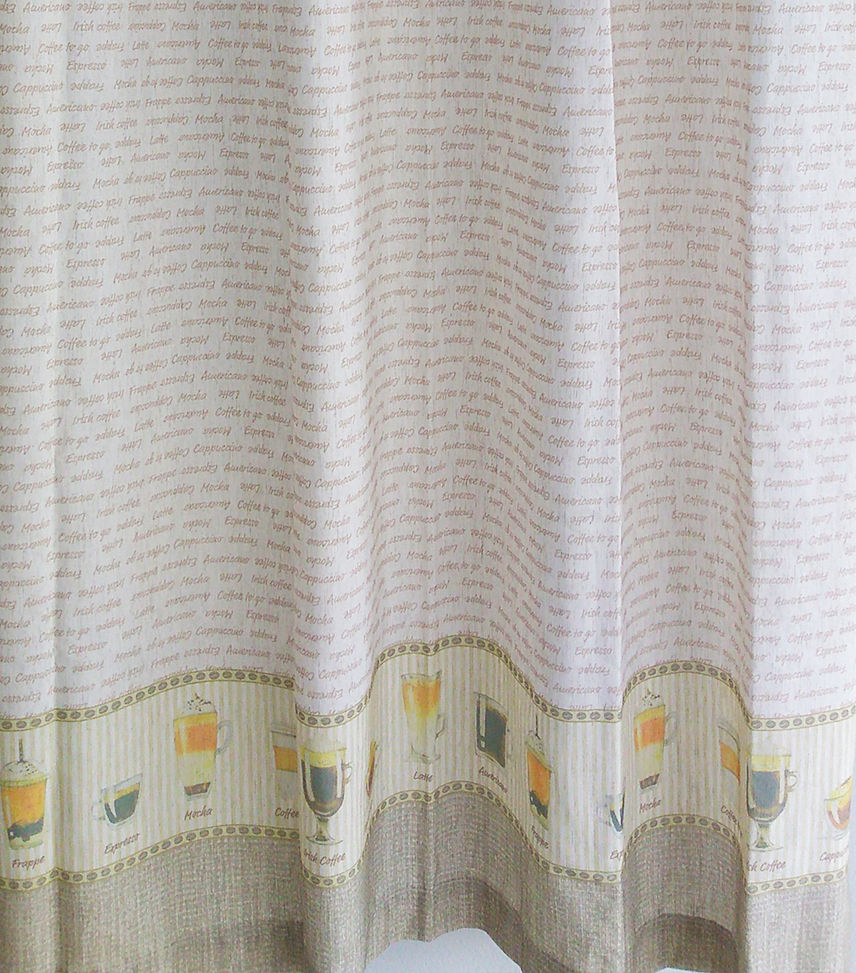 Miniatura: Cortina Cozinha Spazio | Tec 2,60 x 1,20m