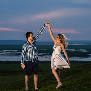 Stephanie & Jamie at Fort Beauséjour