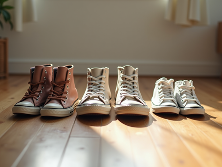 Finding Balance: My Easygoing Life with High Tops, Flip Flops, and Sneakers