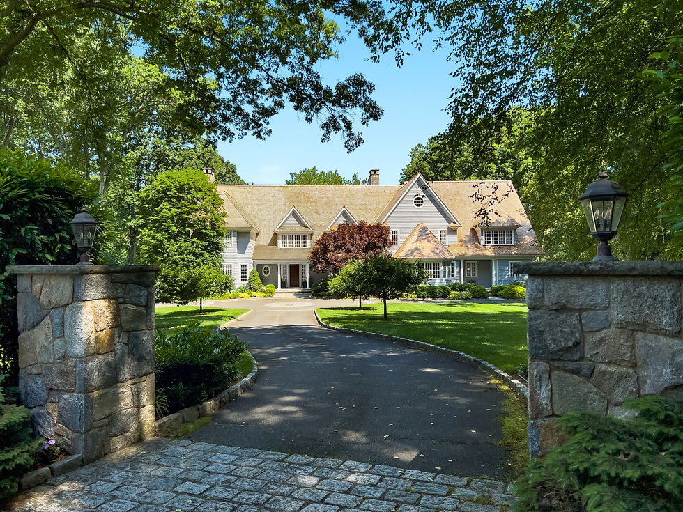 Beautiful front entrance