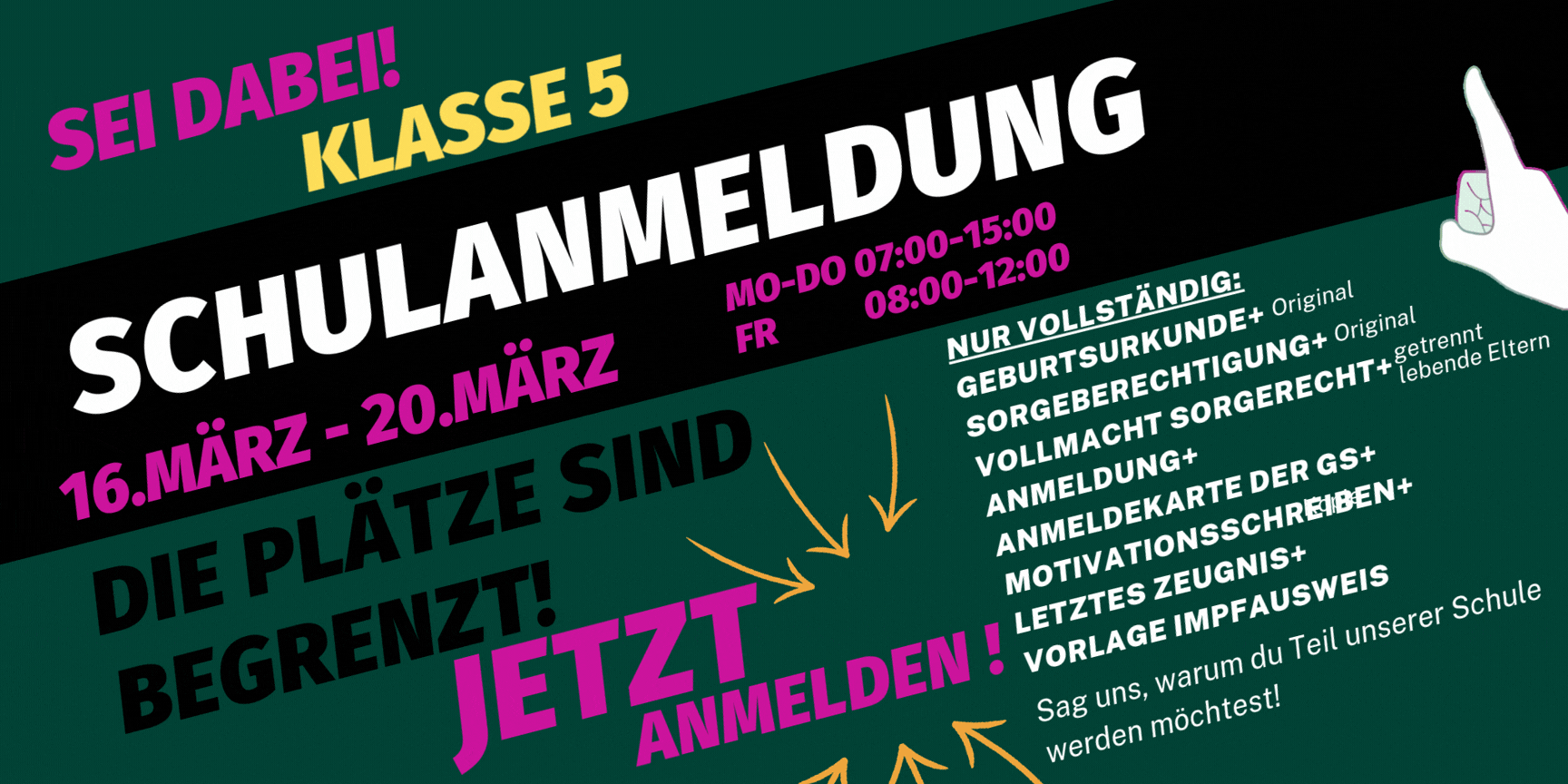 Gelb und Schwarz 72x36 Querformat Wähler Bildung Banner (5).gif