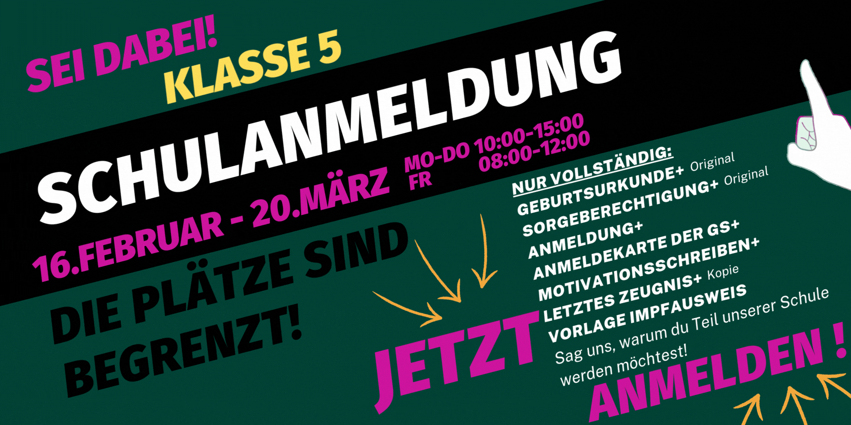 Gelb und Schwarz 72x36 Querformat Wähler Bildung Banner (2).gif