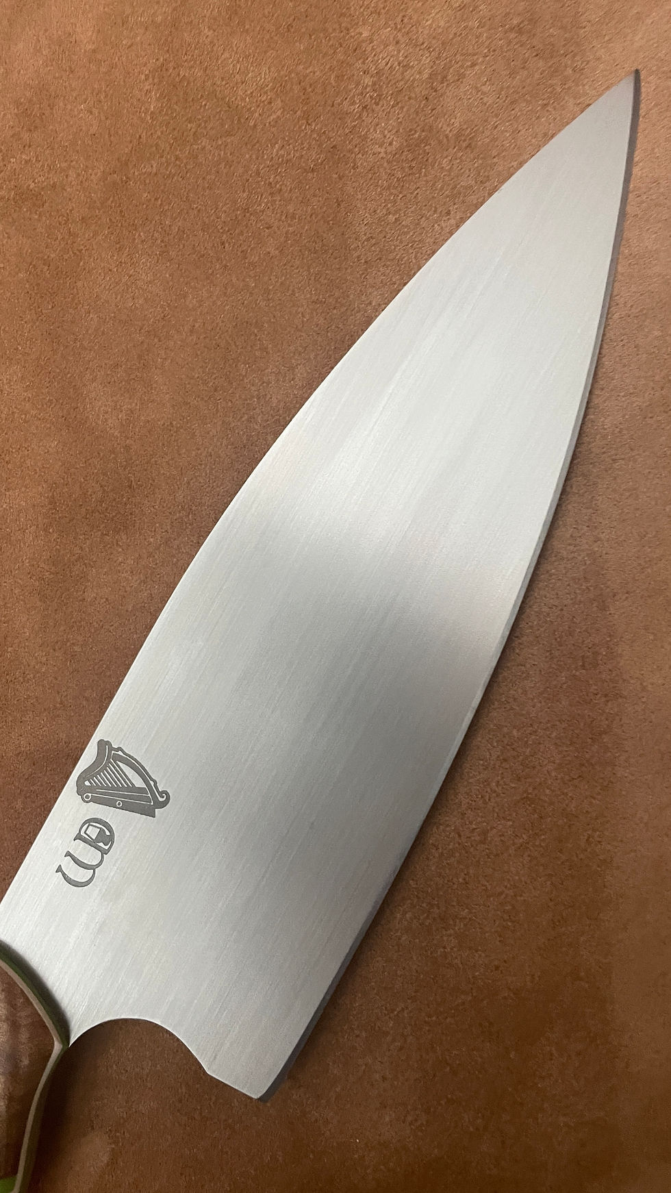 Thumbnail: Bratach na hÉireann scian mhór - Irish Flag Chefs Knife 