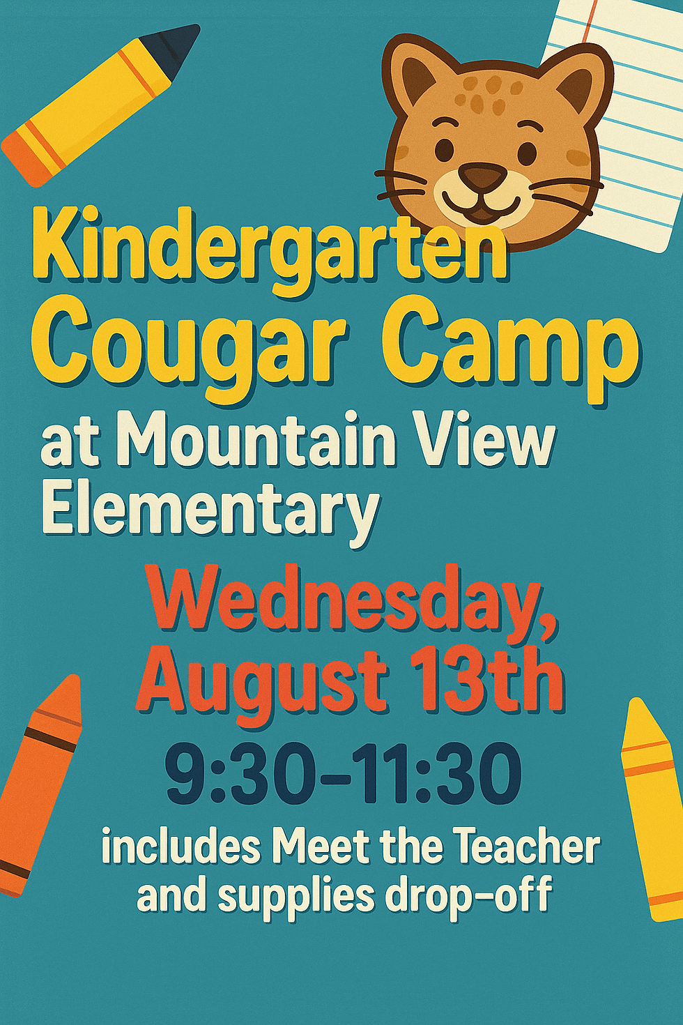 Kindergarten Orientation 