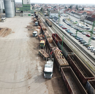 Dienstleistung, Handel und Logistik im Forst