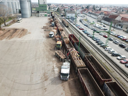Dienstleistung, Handel und Logistik im Forst
