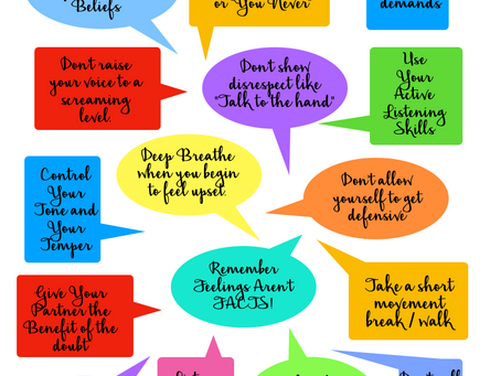 De-Escalation Strategies for Arguing and Conflict