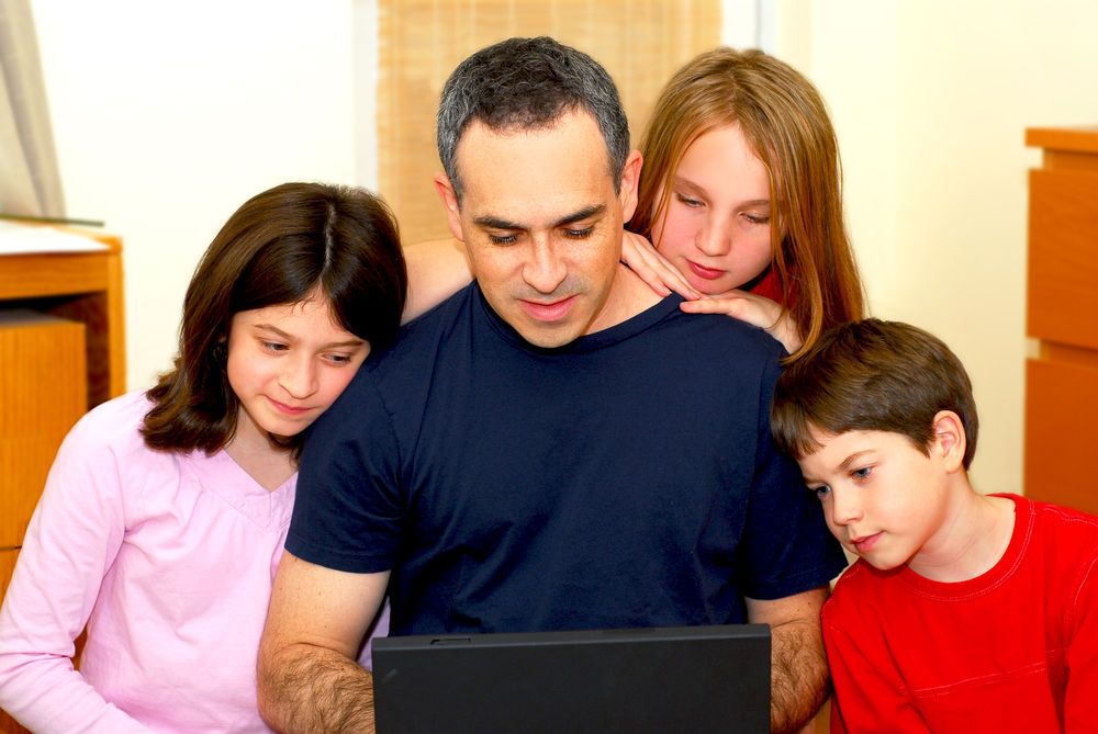 My family and computer
