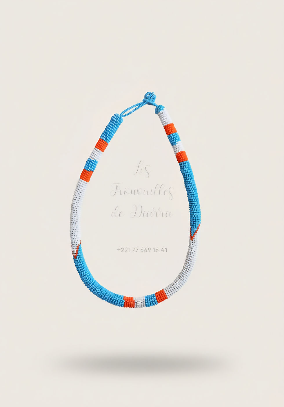 Miniature : Collier de perles style massai