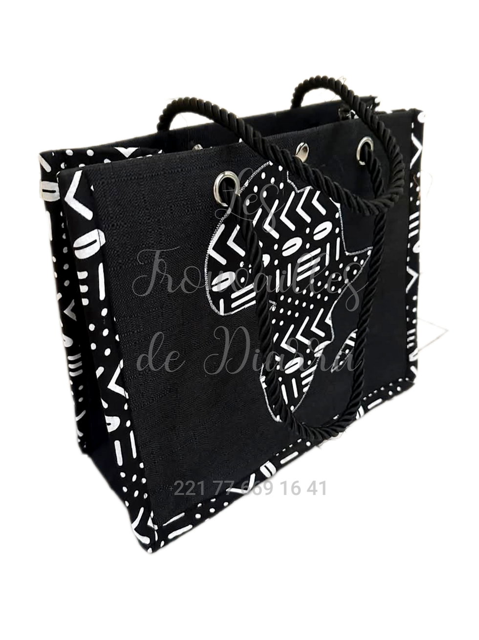 Miniature : Sac cabas motif afrique