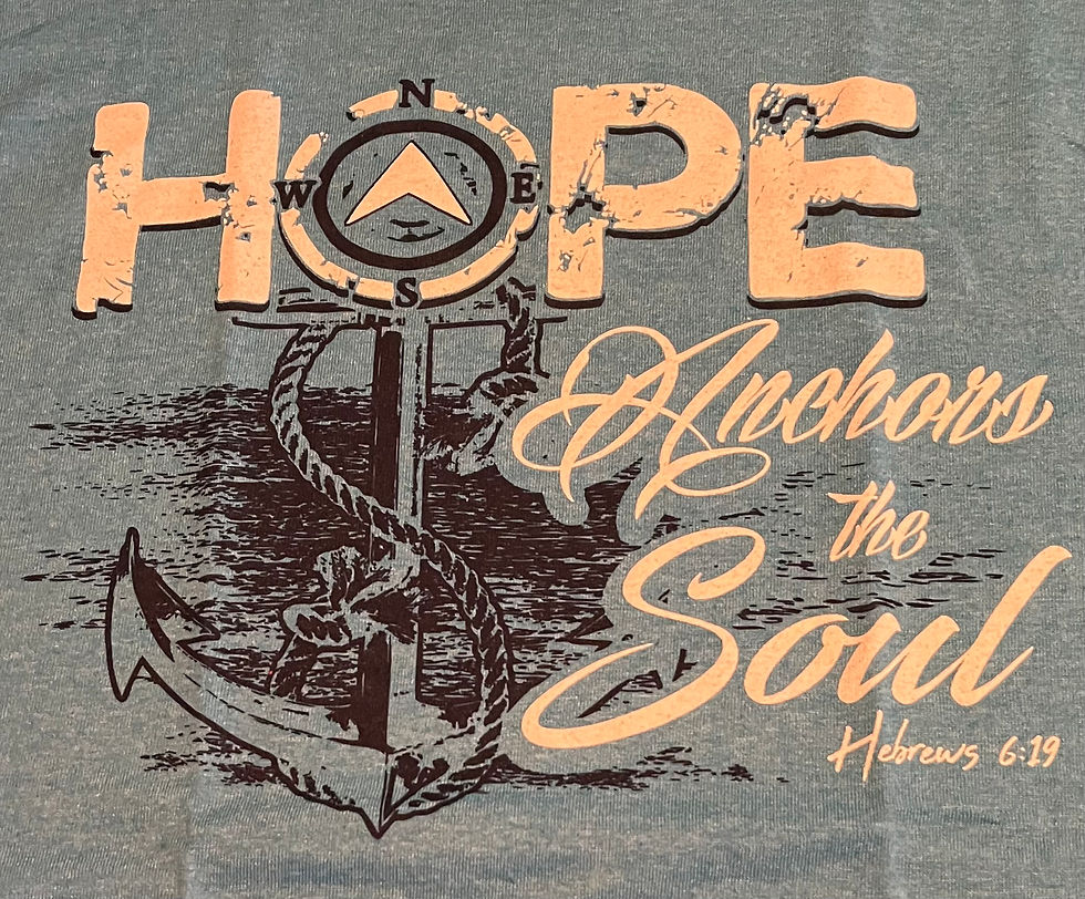 Hope That Anchors The Soul- T-Shirt