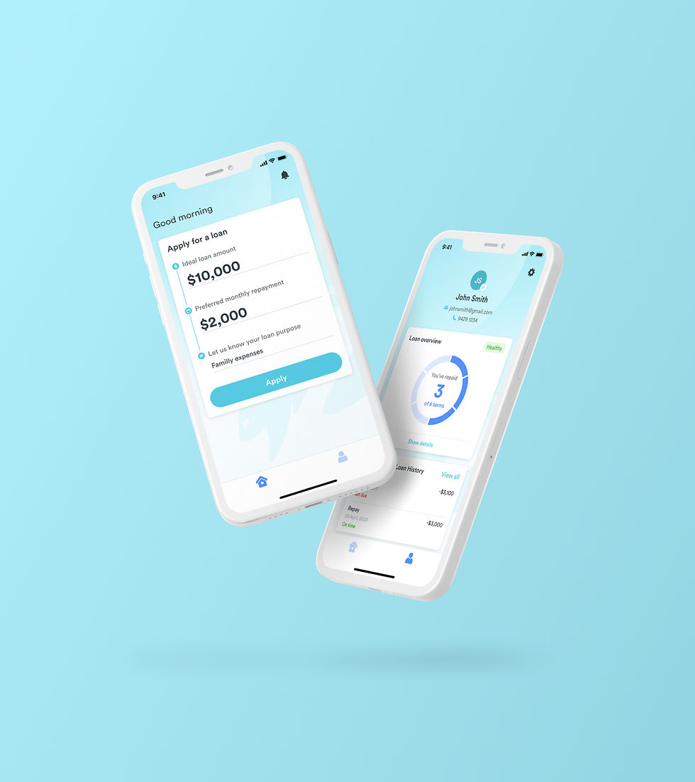 Case Study for Mobile Banking UX Design | Chen Xiao Tian