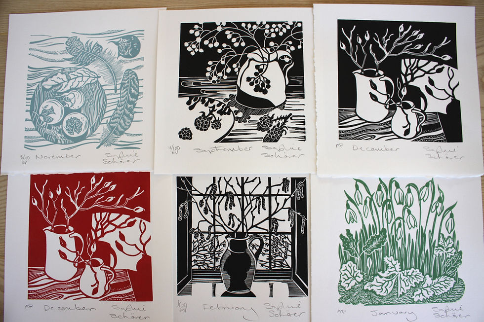 Thumbnail: December - Rosehips & Winter Sun
