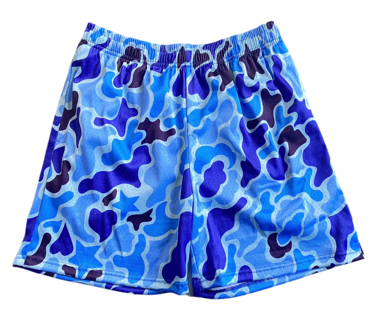 Ombré Blue Active Shorts