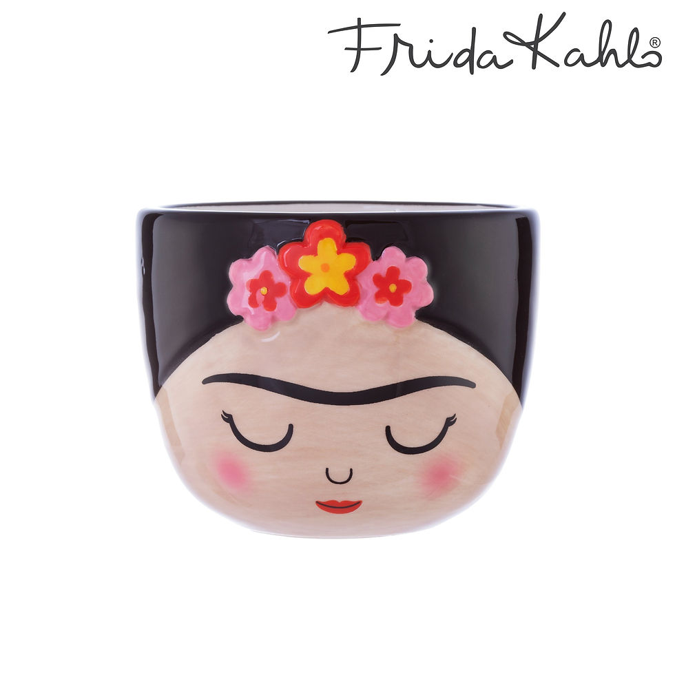 FRIDA KAHLO RED VASE SMALL