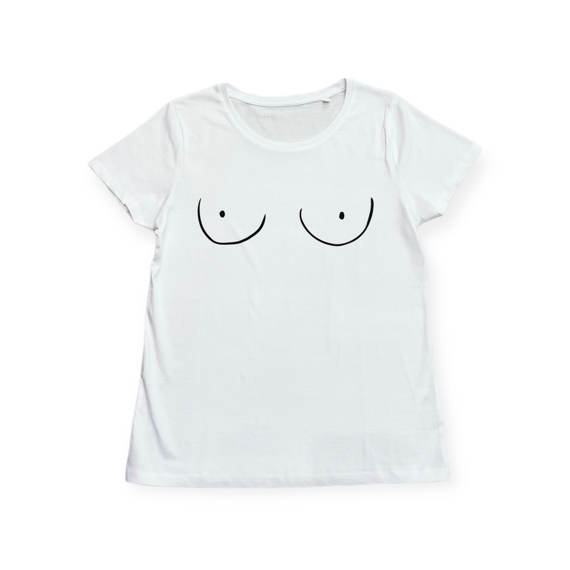 FREE THE NIPPLE T-SHIRT WHITE 