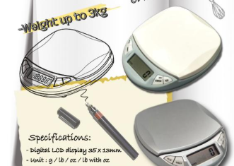 Coffee Scale & Mini Timer – For Coffee Lovers