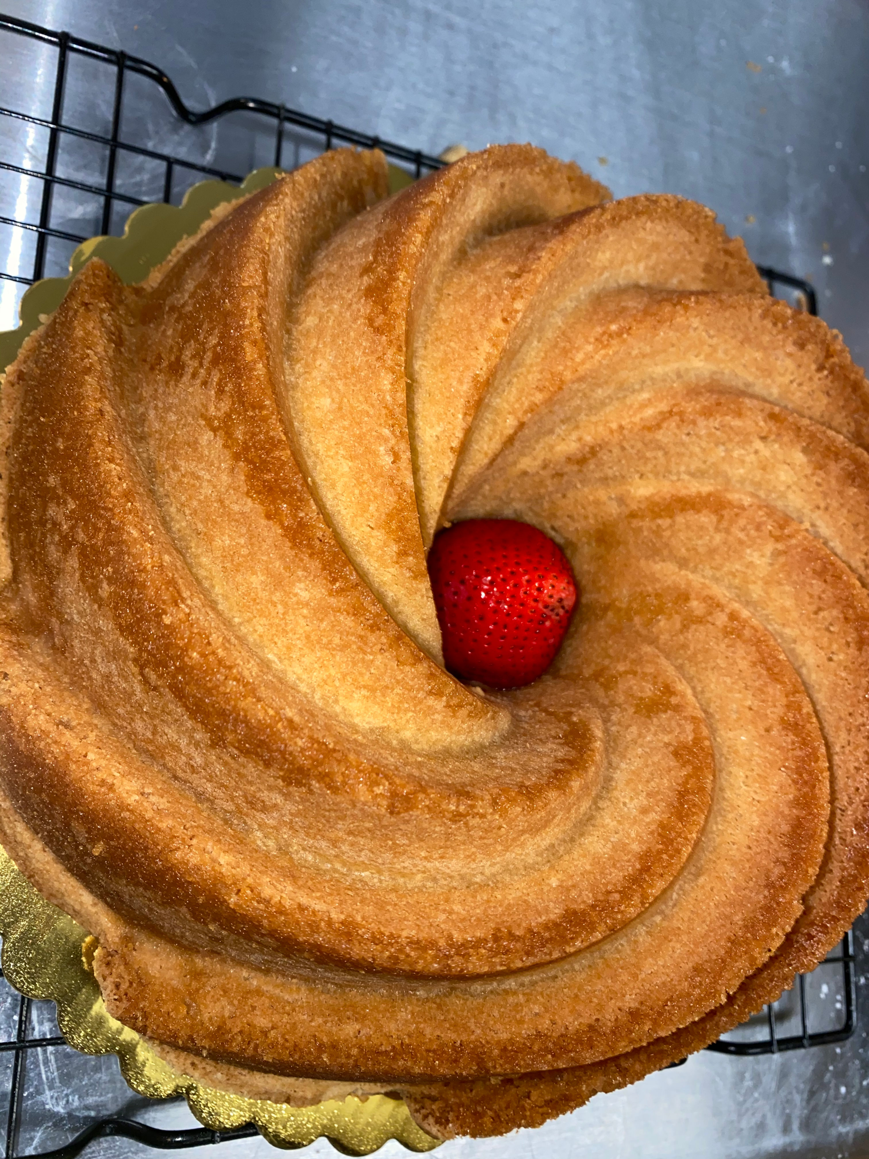 VANILLA POUND CAKE