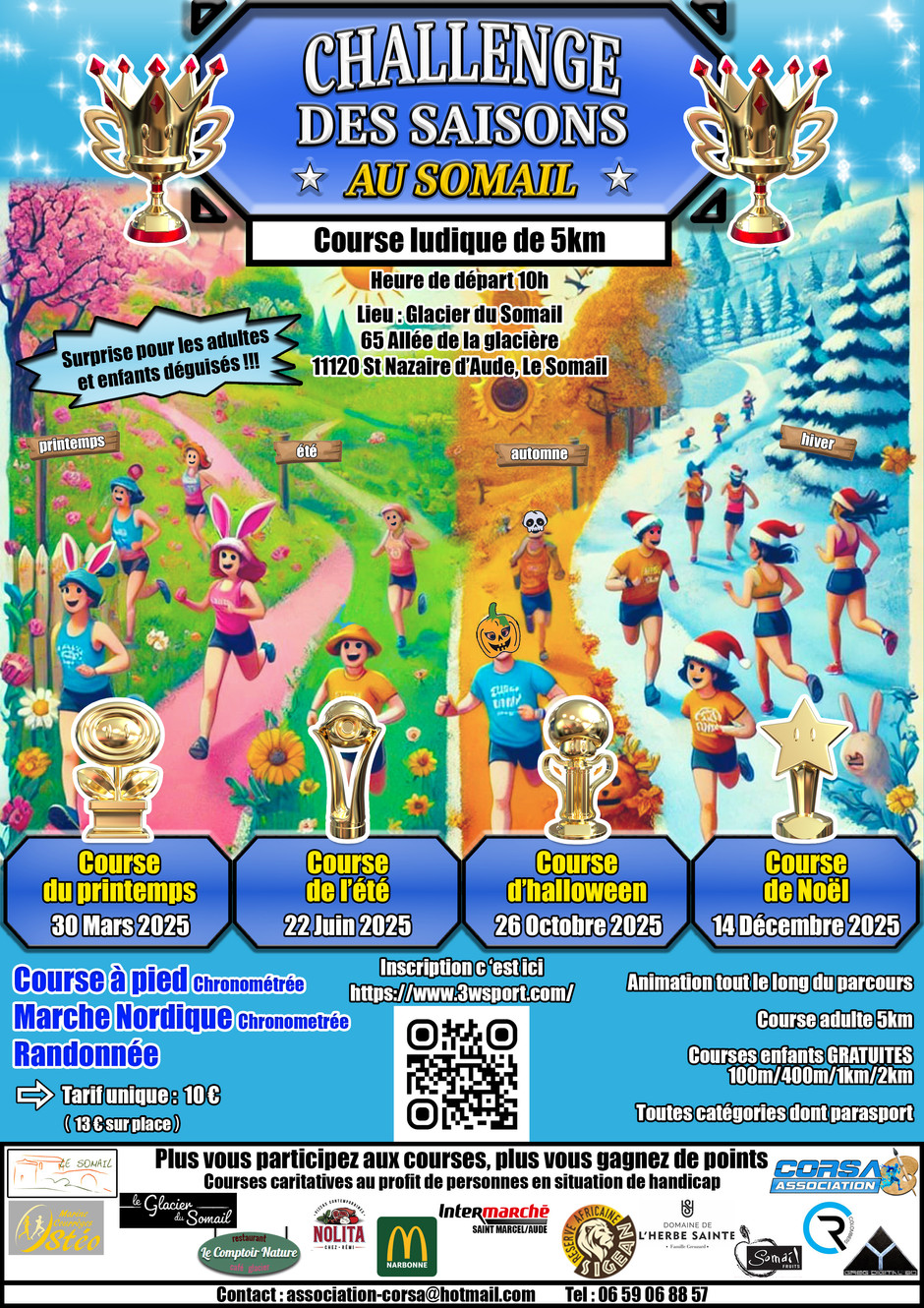 Challenge des Saisons - Course d'Halloween