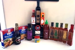 Arranged Food and Objects
