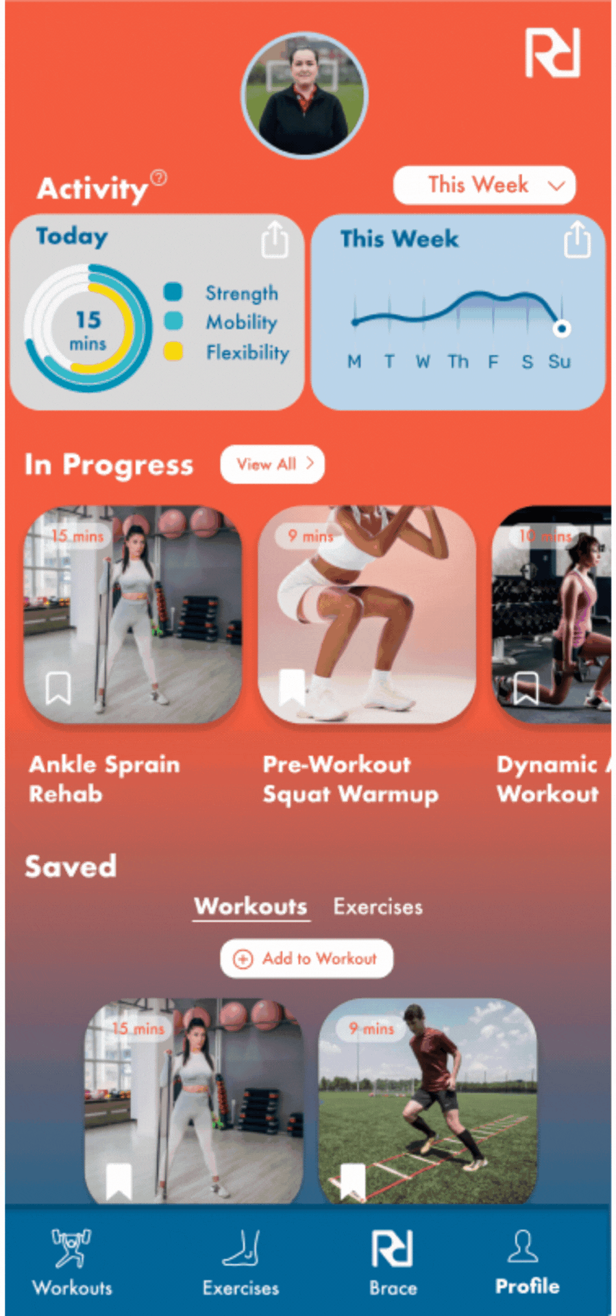 Fitness App Design My Site
