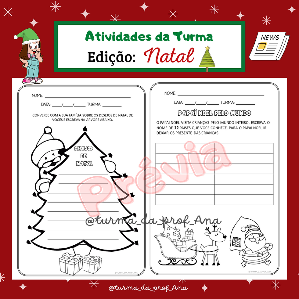 Miniatura: Kit Natal 30 Atividades