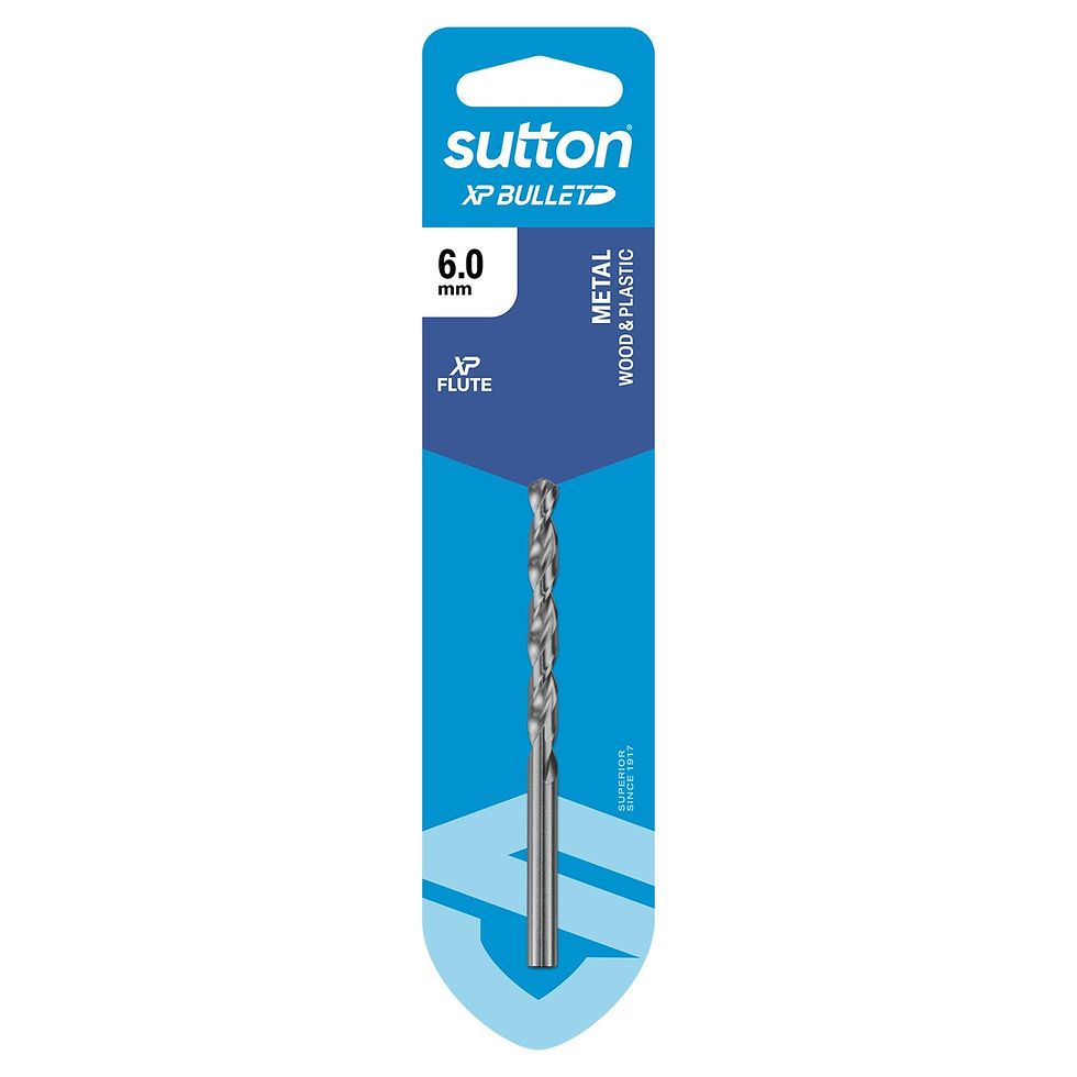 SUTTON XP BULLET JOBBER DRILL 6mm